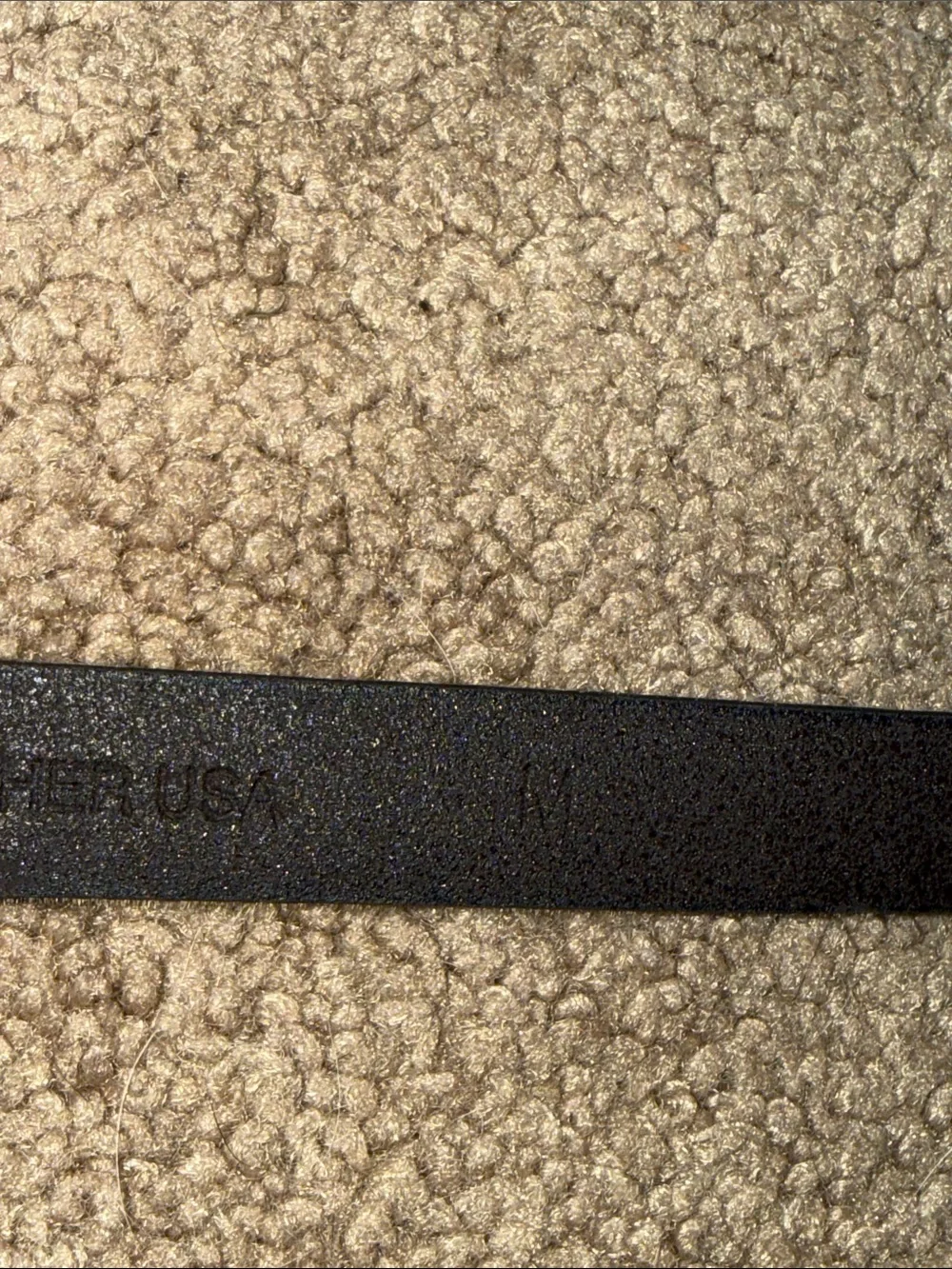 Ann Taylor Leopard Print Faux Fur Skinny Belt with Black Buckle